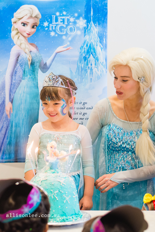 Frozen Fifth Birthday Party