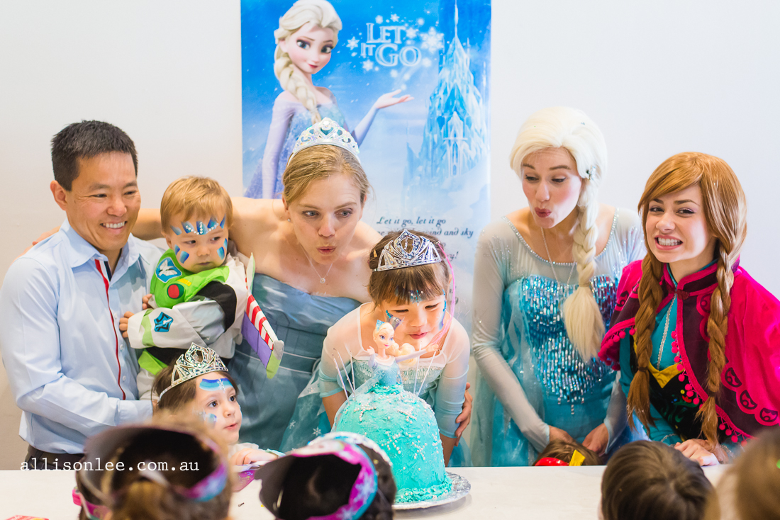 Frozen fifth birthday Elsa Cake