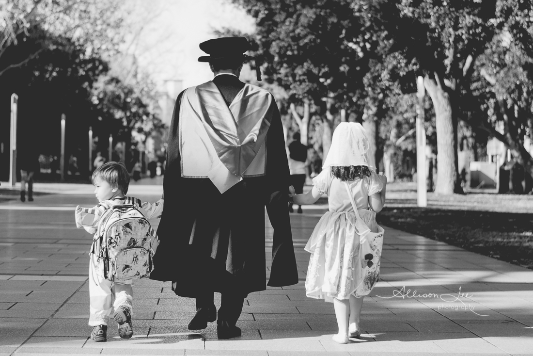 family at UNSW graduation