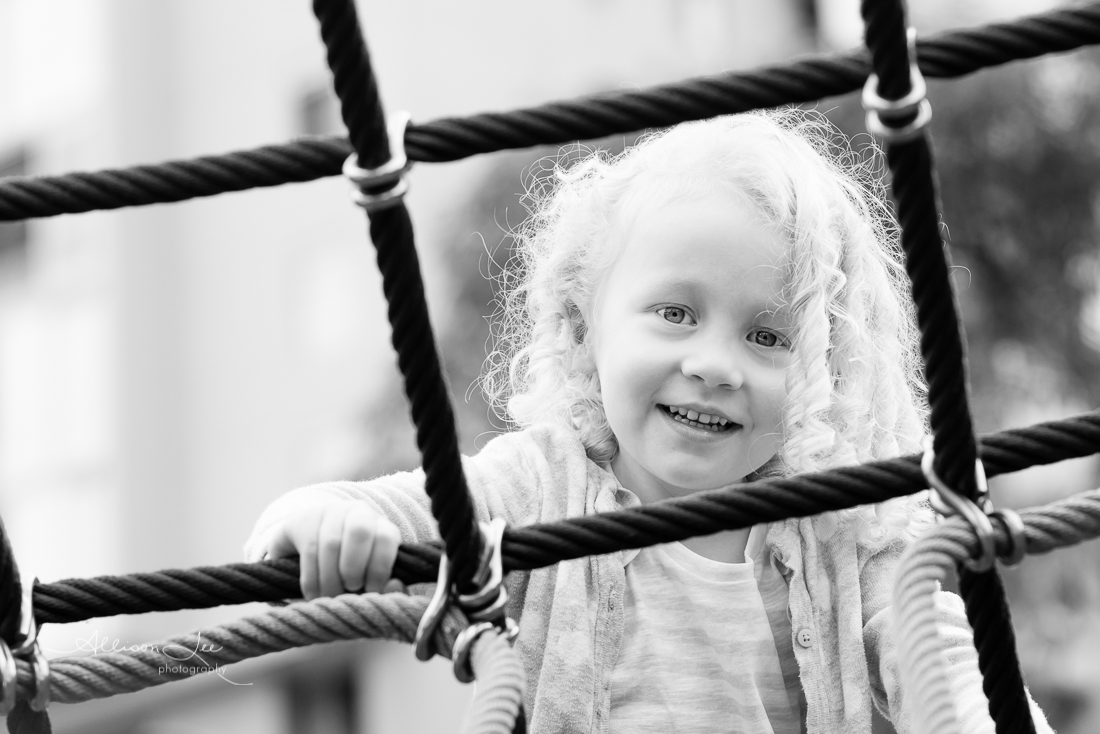 Portrait of little girl in Pyrmont