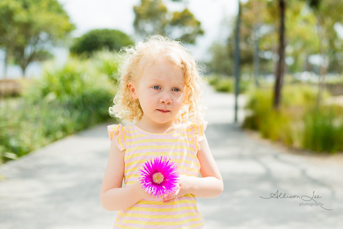 Portrait of toddler in Pyrmont