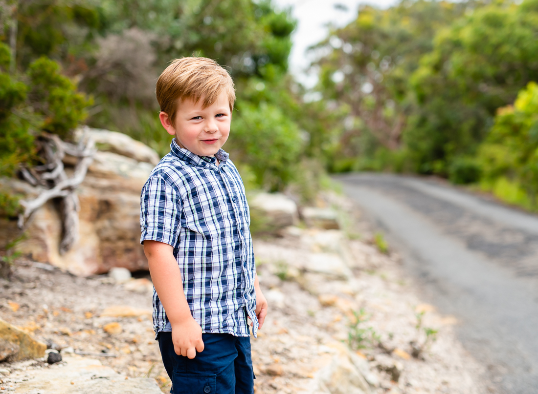 Child having fun in Manly